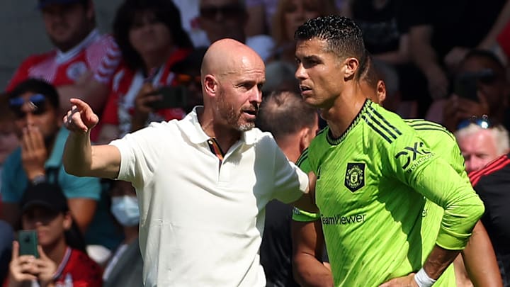 Ronaldo voiced his 'lack of respect' for Ten Hag