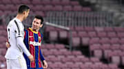 Cristiano Ronaldo y Leo Messi