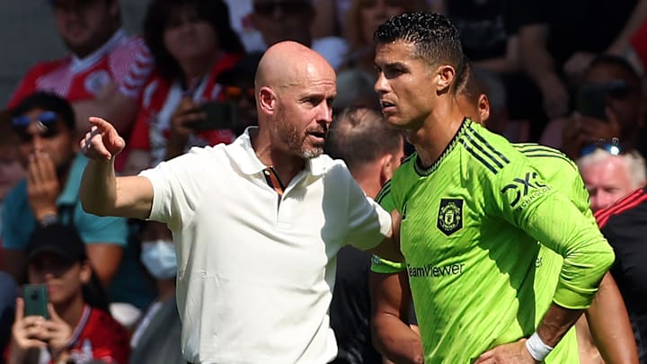 Erik ten Hag und Cristiano Ronaldo