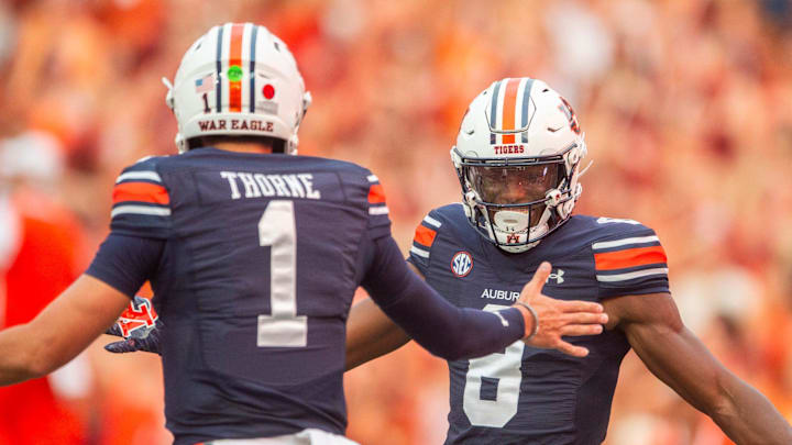 Auburn Tigers quarterback Payton Thorne and Cam Coleman will look to move 2-0 against Cal on ESPN2 on Saturday.