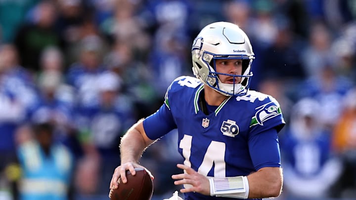 Sam Darnold of the Seattle Seahawks