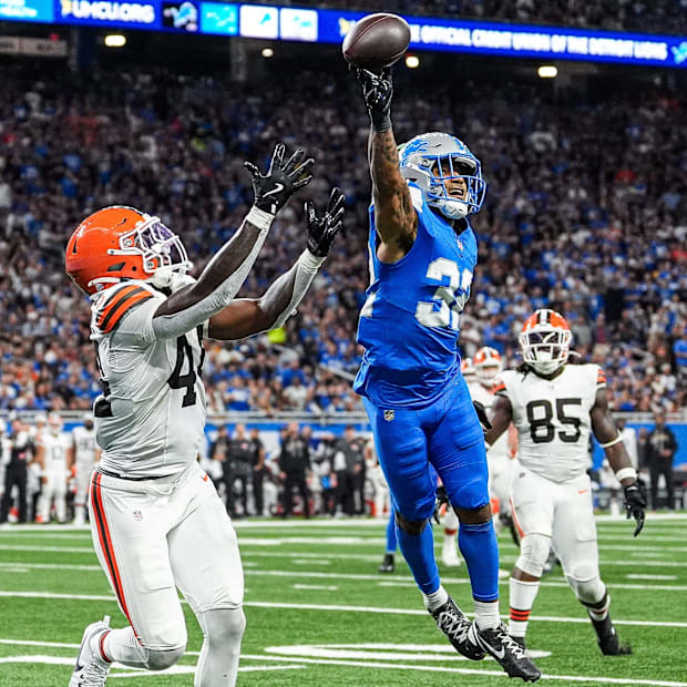 Detroit Lions safety Brian Branch