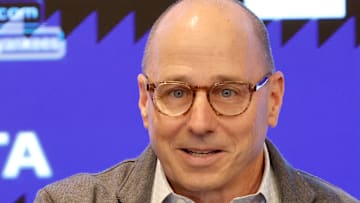 New York Yankees General Manager Brian Cashman...