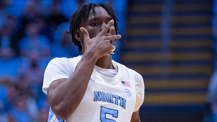 North Carolina Tar Heels guard Isaiah Denis (5)