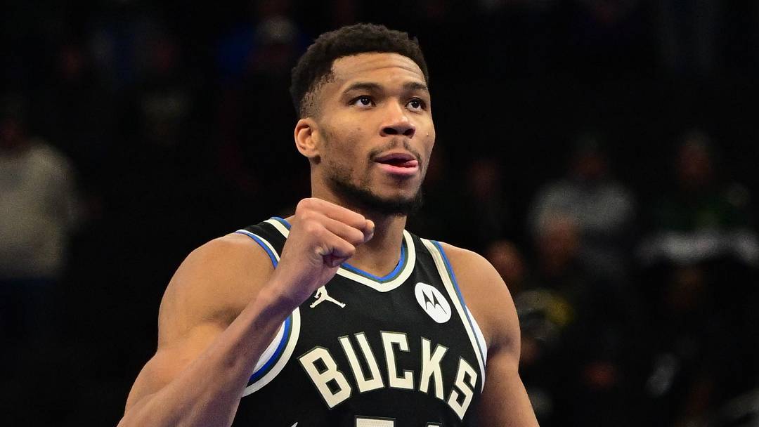 Milwaukee Bucks forward Giannis Antetokounmpo (34) reacts after the Bucks defeated the Orlando Magic at Fiserv Forum on December 10, 2024. Milwaukee Bucks forward Giannis Antetokounmpo (34) reacts after the Bucks defeated the Orlando Magic at Fiserv Forum on December 10, 2024.