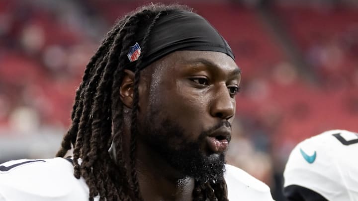 Carolina Panthers linebacker Devin Lloyd 