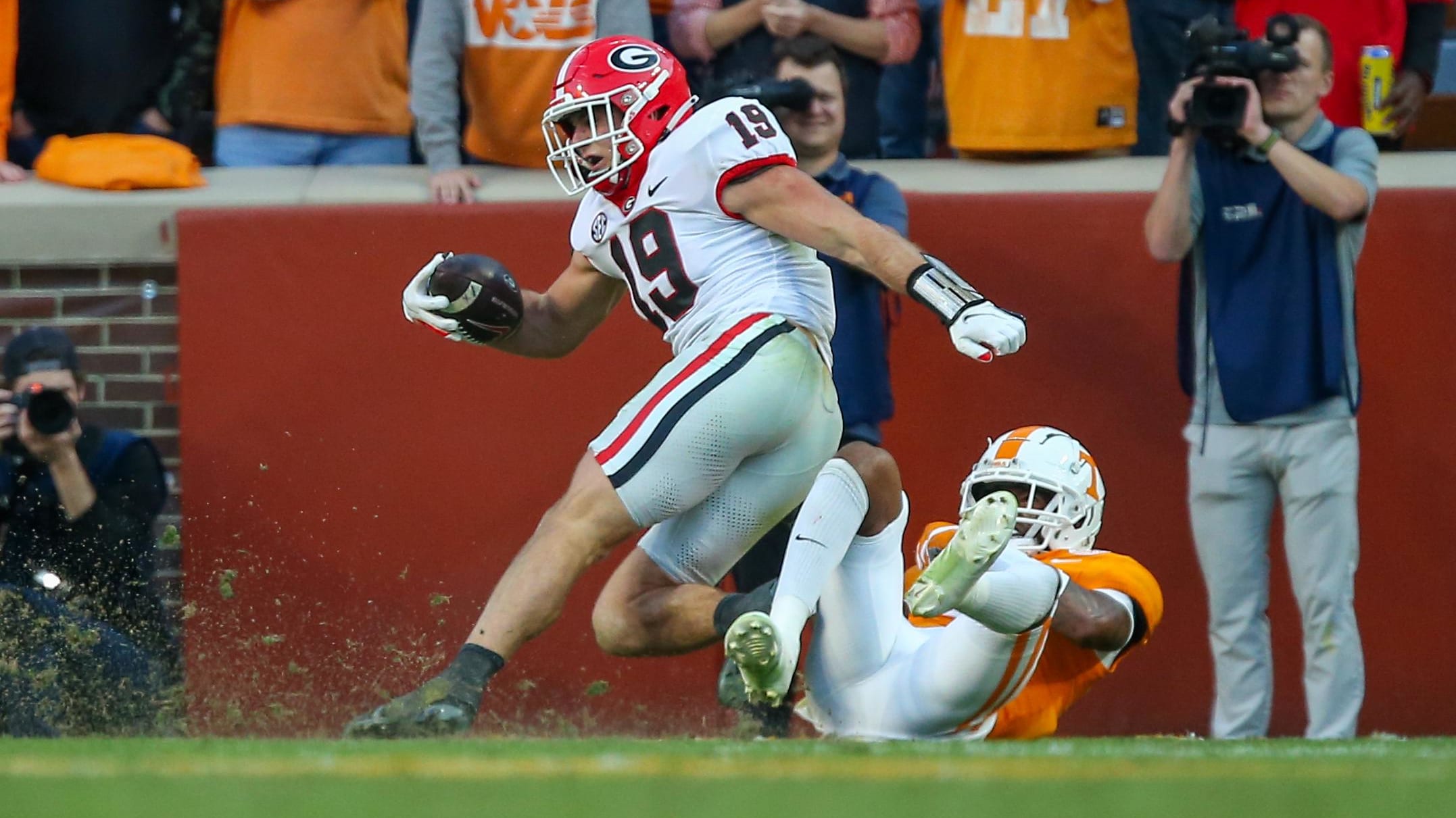 Georgia Bulldogs tight end Brock Bowers