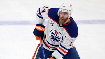 Edmonton Oilers defenseman Mattias Ekholm (14)