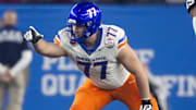 Boise State Broncos offensive tackle Kage Casey.