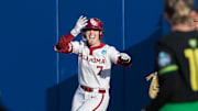 Oklahoma outfielder Kasidi Pickering