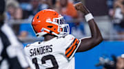 Shedeur Sanders had a night to remember in his NFL debut.