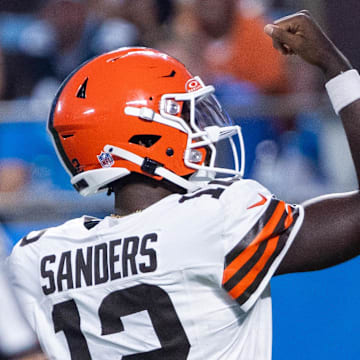 Shedeur Sanders had a night to remember in his NFL debut.