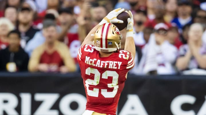 Christian McCaffrey highlights the list of top running backs in fantasy football for 2024.