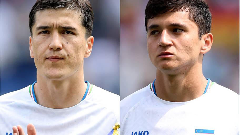 Eldor Shomurodov and Abdukodir Khusanov. 