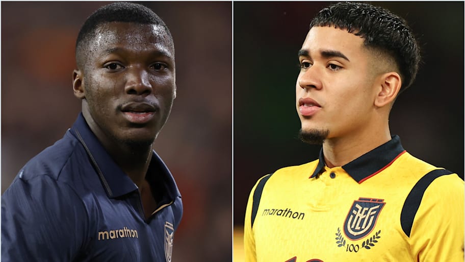 Moisés Caicedo and Kendry Páez. 