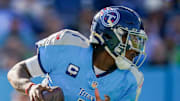 Tennessee Titans quarterback Cam Ward