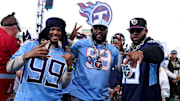 Tennessee Titans fans at the 2025 NFL Draft