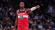 Washington Wizards forward Alex Sarr