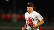 Red Sox prospect Roman Anthony runs off the field following his team's 2-1 win over Lehigh Valley on Aug. 14 at Polar Park. Prior to the Dodgers signing of Roki Sasais, Anthony was considered to be the best prospect in baseball. 