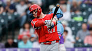 Trout's 400th homer came during Saturday's 3-0 win over the Rockies.