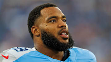 Tennessee Titans defensive tackle Jeffery Simmons