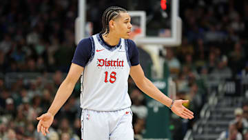 Washington Wizards forward Kyshawn George