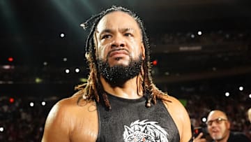 Jacob Fatu a at WWE event. Fatu captured the United States Championship from LA Knight at Wrestlemania 41. 