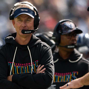 Tennessee Titans interim head coach Mike McCoy