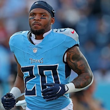 Tennessee Titans running back Tony Pollard