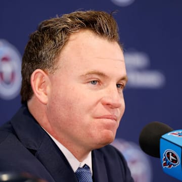 Tennessee Titans general manager Mike Borgonzi