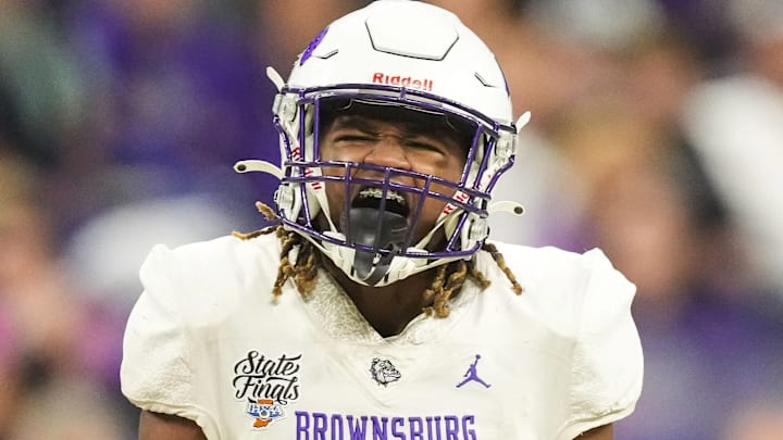 The Brownsburg Bulldogs lead the pack in the preseason top 25. / Grace Hollars/IndyStar / USA TODAY NETWORK via Imagn Images The Brownsburg Bulldogs lead the pack in the preseason top 25. / Grace Hollars/IndyStar / USA TODAY NETWORK via Imagn Images