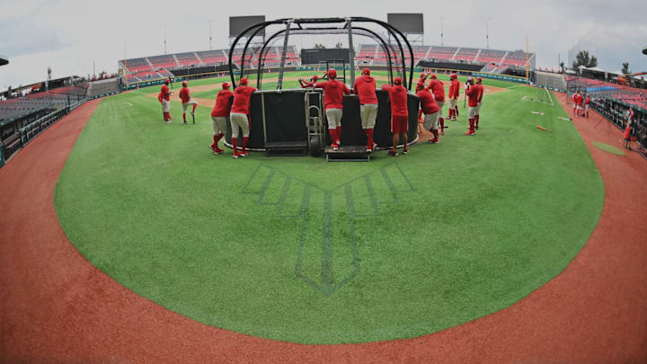 Los Diablos reciben a los Leones en el Estadio Alfredo Harp Helú para la primera serie de Playoffs de la LMB