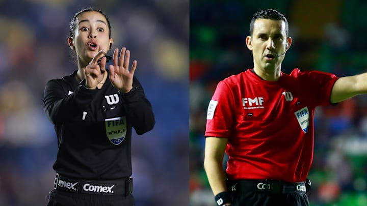 Katia Itzel García y César Arturo Ramos, los dos árbitros de lujo mexicanos para la Copa del Mundo de 2026. 