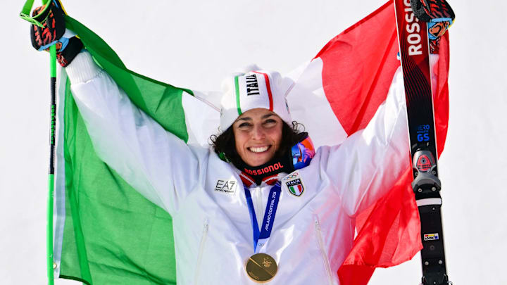 Le tomó cinco Juegos Olímpicos a Federica Brignone conseguir su primera medalla de oro en esquí alpino.