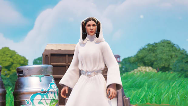 Leia Organa NPC in Fortnite