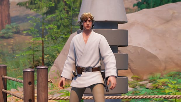 Luke Skywalker NPC in Fortnite