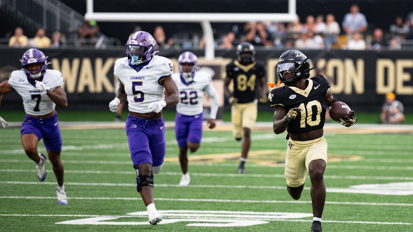 NC State, Wake Forest Clash in Undefeated ACC Matchup