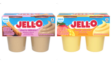 Jell-O Churro Delicioso and Mango Sabroso