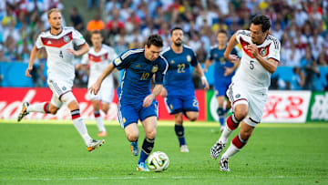 Messi en Brasil 2014