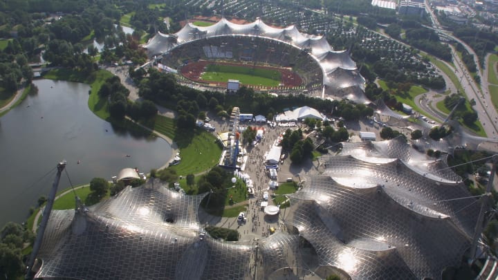Das Münchner Olympiastadion feiert seinen 50-jährigen Geburtstag