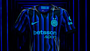 Inter Milan's new home shirt.