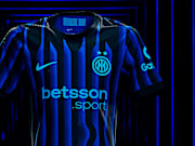 Inter Milan's new home shirt.