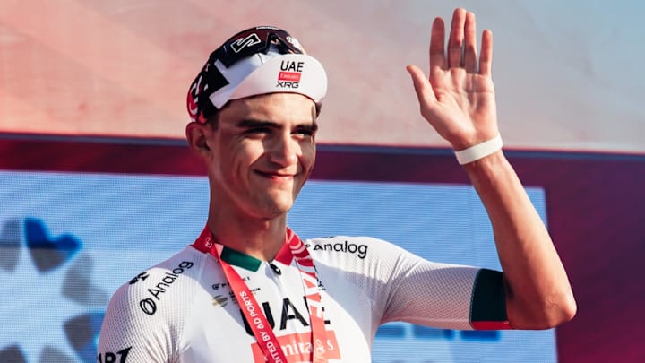 Del Toro se convirtió en el primer mexicano en ganar el UAE Tour