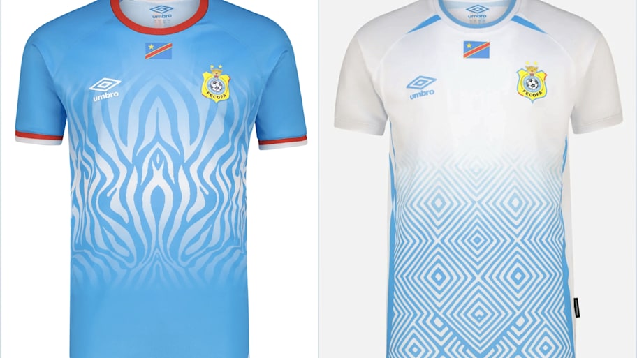 DR Congo’s 2026 World Cup jerseys. 