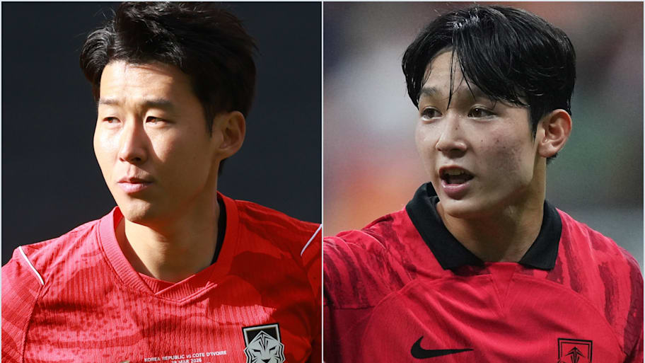 Son Heung-min and Yang Min-hyeok. 