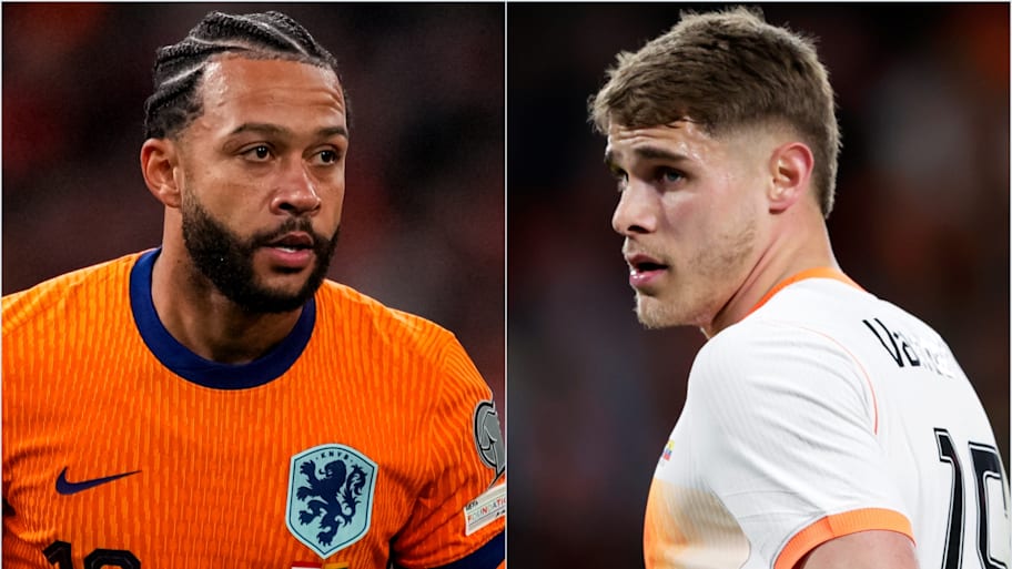Memphis Depay and Micky van de Ven. 
