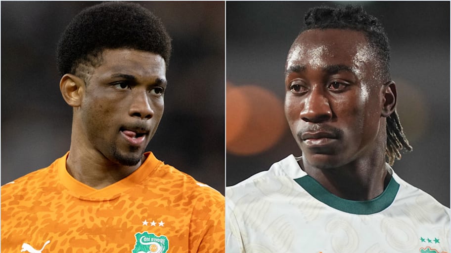 Amad Diallo and Yan Diomande. 