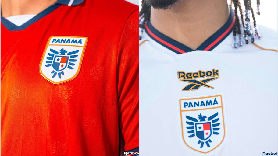 Panama’s 2026 World Cup home and away jerseys.
