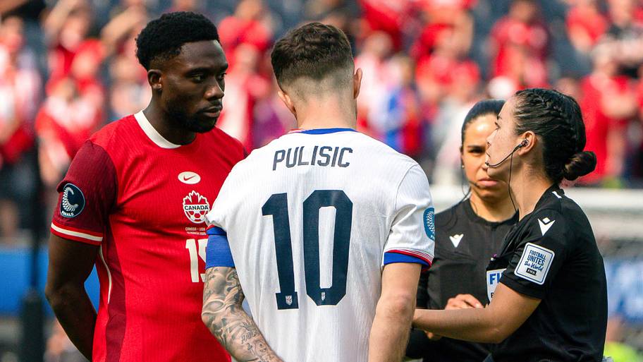 Alphonso Davies and Christian Pulisic