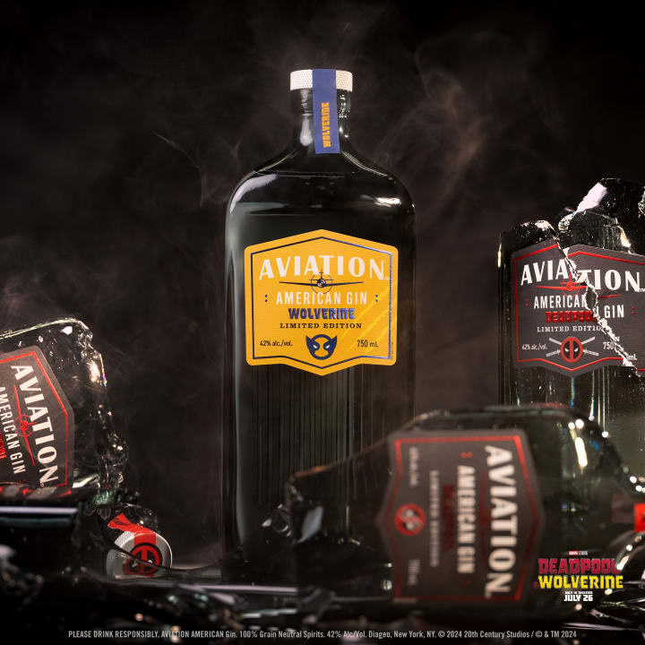 Aviation Gin Releases NEW “Wolverine” Inspired Limited-Edition Bottle